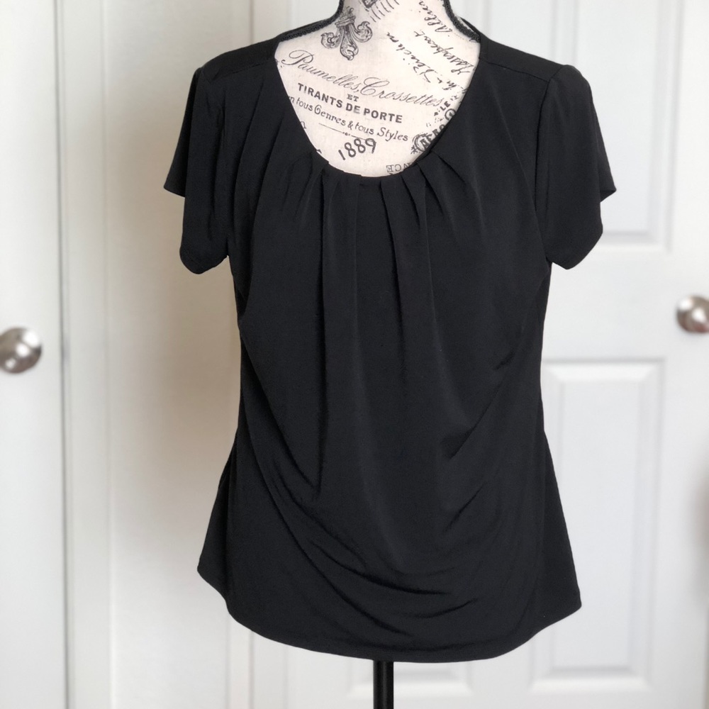 Worthington petite black blouse